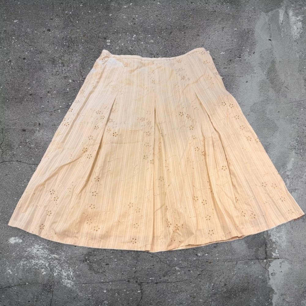 Vintage Cotton Floral Mini Skirt Cottagecore Western Farmers Market Aesthetic